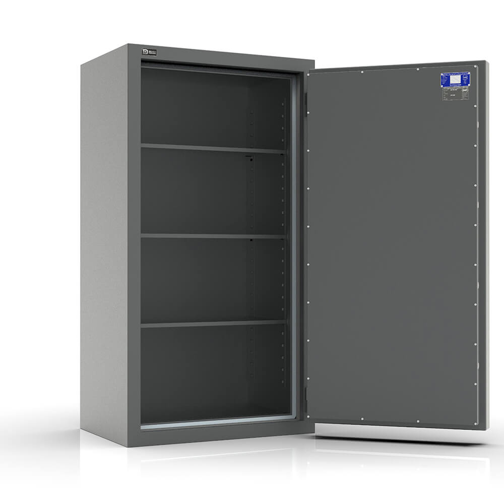Kronos 150 - Wertschutzschrank VdS Klasse 3 [EN1143-1/VdS 2450] - (151 x 81 x 55cm), Widerstandsgrad 3