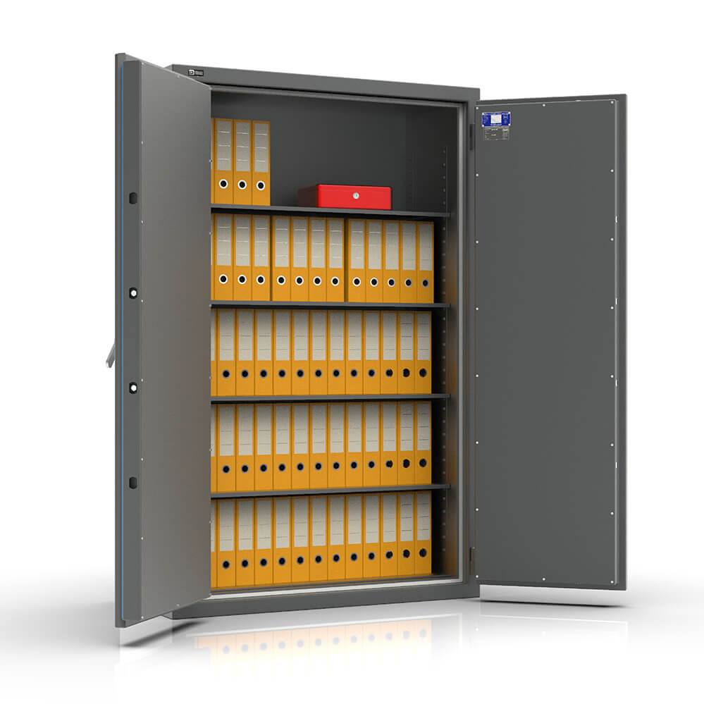 Kronos 200 - Wertschutzschrank VdS Klasse 3 [EN1143-1/VdS 2450] - (195 x 126 x 55cm), Widerstandsgrad 3