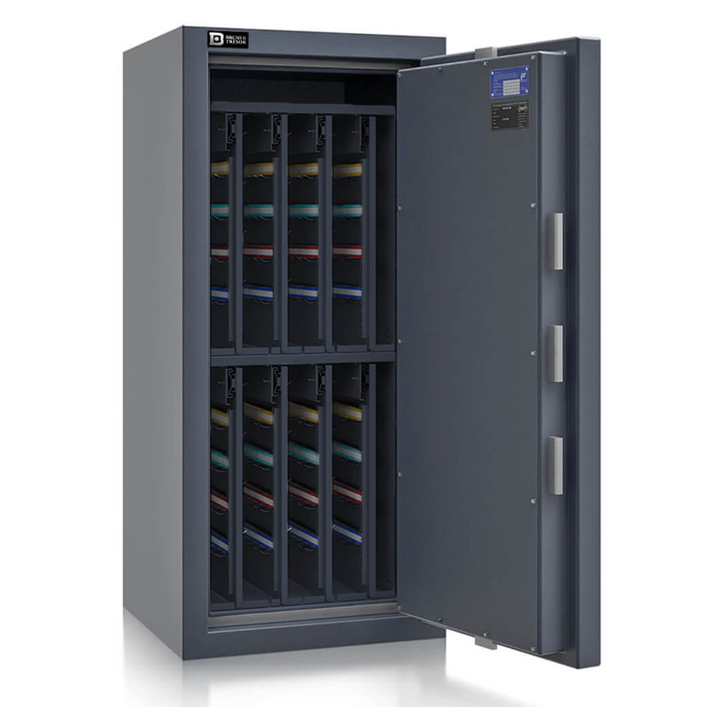 Kyros 380-1 - Autoschlüssel-Tresor Grad 4 [EN 1143-1] für 384 Autoschlüssel - (122 x 57 x 50cm), Widerstandsgrad 4