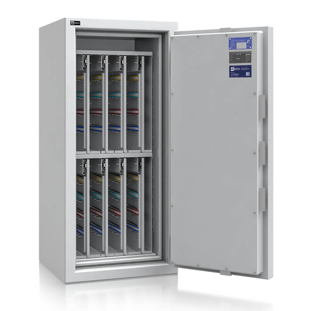 Kyros 380-1 - Autoschlüssel-Tresor Grad 4 [EN 1143-1] für 384 Autoschlüssel - (122 x 57 x 50cm), Widerstandsgrad 4