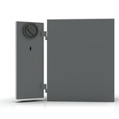 Lenus 50 - feuerfester Möbeltresor Sicherheitsstufe S1 - (47 x 20 x 39cm), Sicherheitsstufe S1