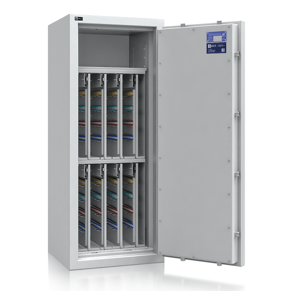 Moros 380-1 - Autoschlüssel-Tresor Grad 3 [EN 1143-1] für 384 Autoschlüssel - (135 x 55 x 46,5cm), Widerstandsgrad 3