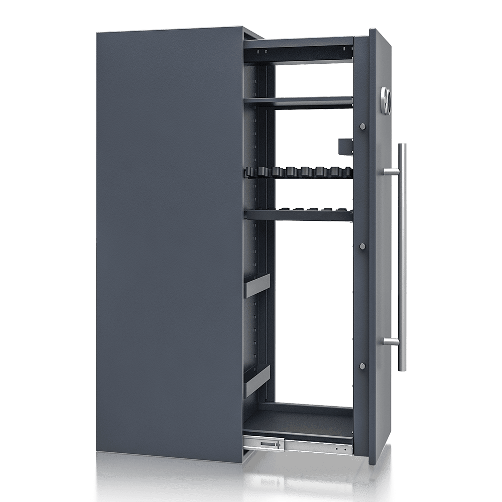 Nova 14 - Cargo Waffenschrank Klasse 1 (EN1143-1) - (150 x 48 x 56cm), Widerstandsgrad 1