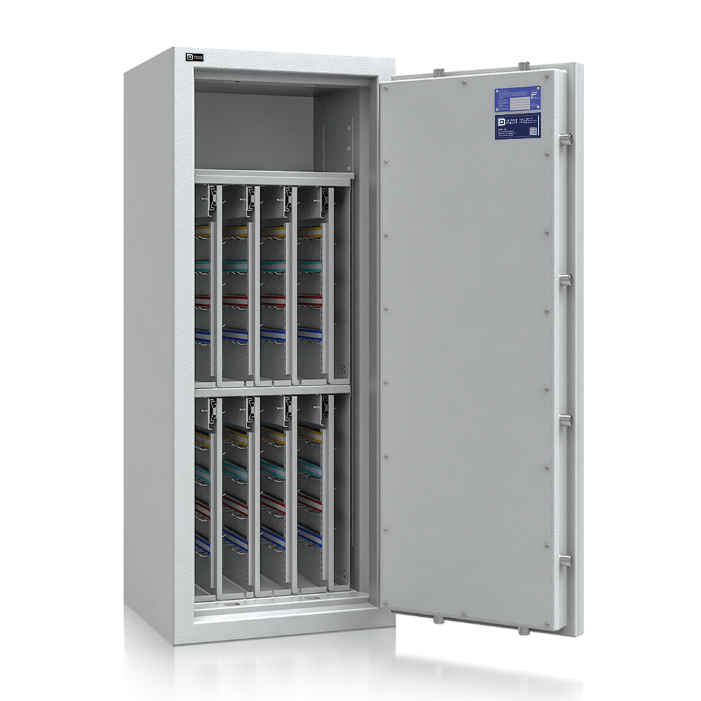 Ornos 380-1 - Autoschlüssel-Tresor Grad 2 [EN 1143-1] für 384 Autoschlüssel - (135 x 55 x 46,5cm), Widerstandsgrad 2