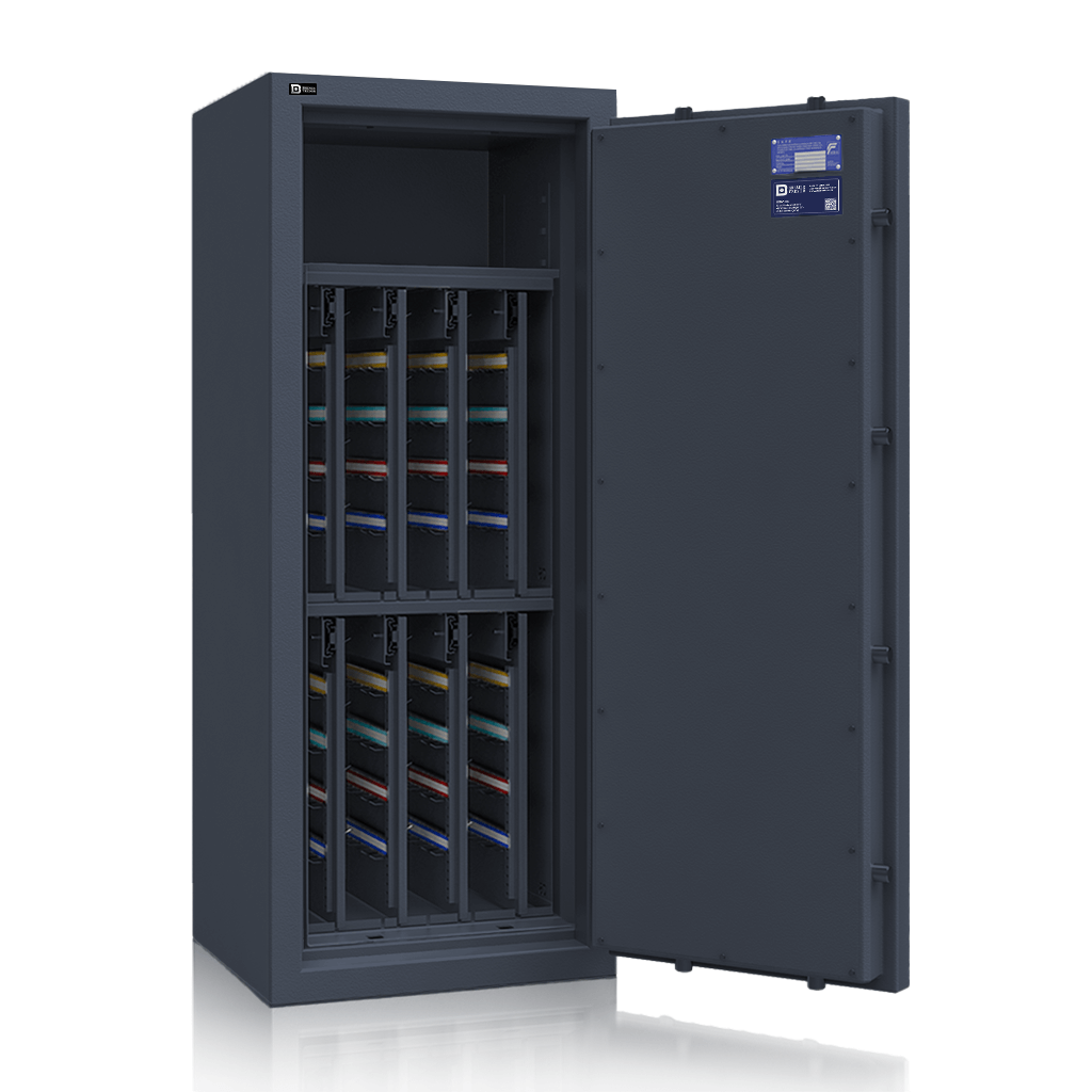 Ornos 380-1 - Autoschlüssel-Tresor Grad 2 [EN 1143-1] für 384 Autoschlüssel - (135 x 55 x 46,5cm), Widerstandsgrad 2