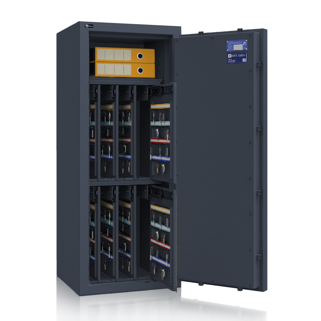 Ornos 380-1 - Autoschlüssel-Tresor Grad 2 [EN 1143-1] für 384 Autoschlüssel - (135 x 55 x 46,5cm), Widerstandsgrad 2