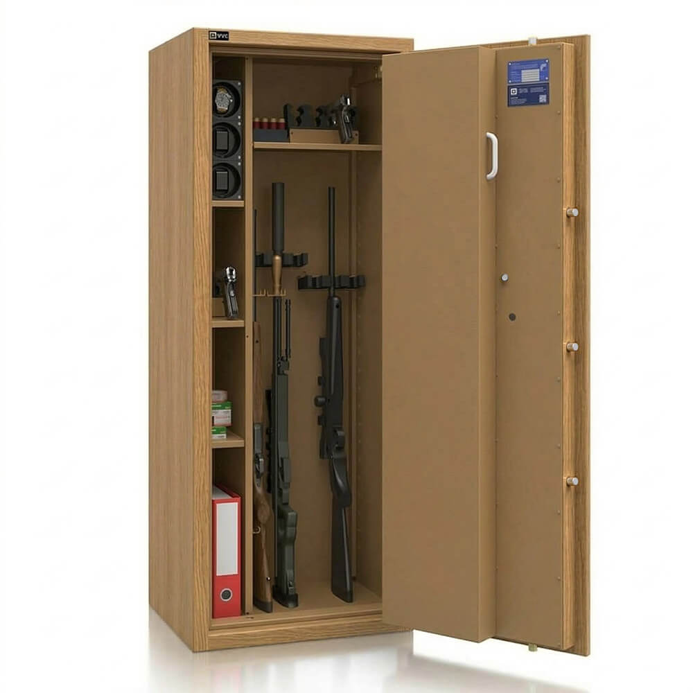 Panos 7  - Kombi Waffenvitrine [EN1143-1] - (150 x 55 x 45cm)