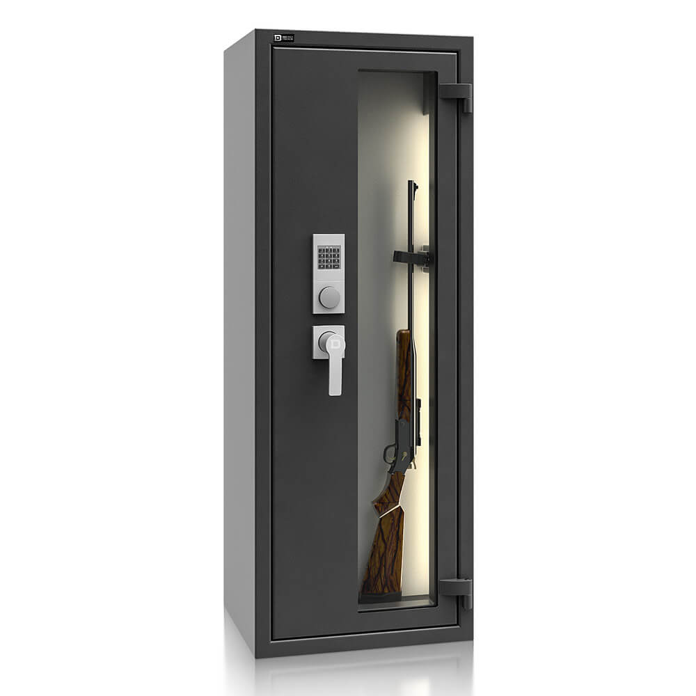 Panos 7  - Kombi Waffenvitrine [EN1143-1] - (150 x 55 x 45cm)