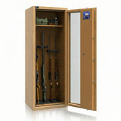 Pontus 9 - Waffenschrank mit Glas [EN1143-1] - (150 x 55 x 45cm)