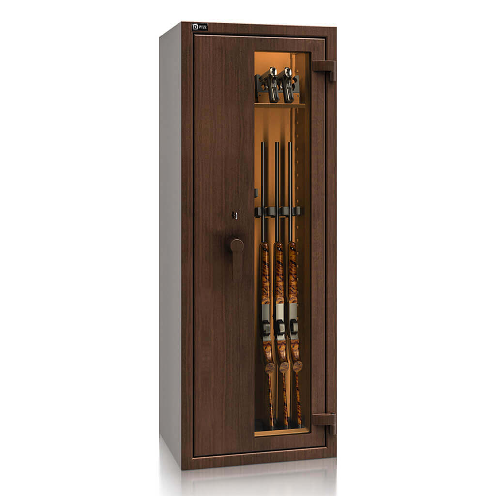 Pontus 9 - Waffenschrank mit Glas [EN1143-1] - (150 x 55 x 45cm)