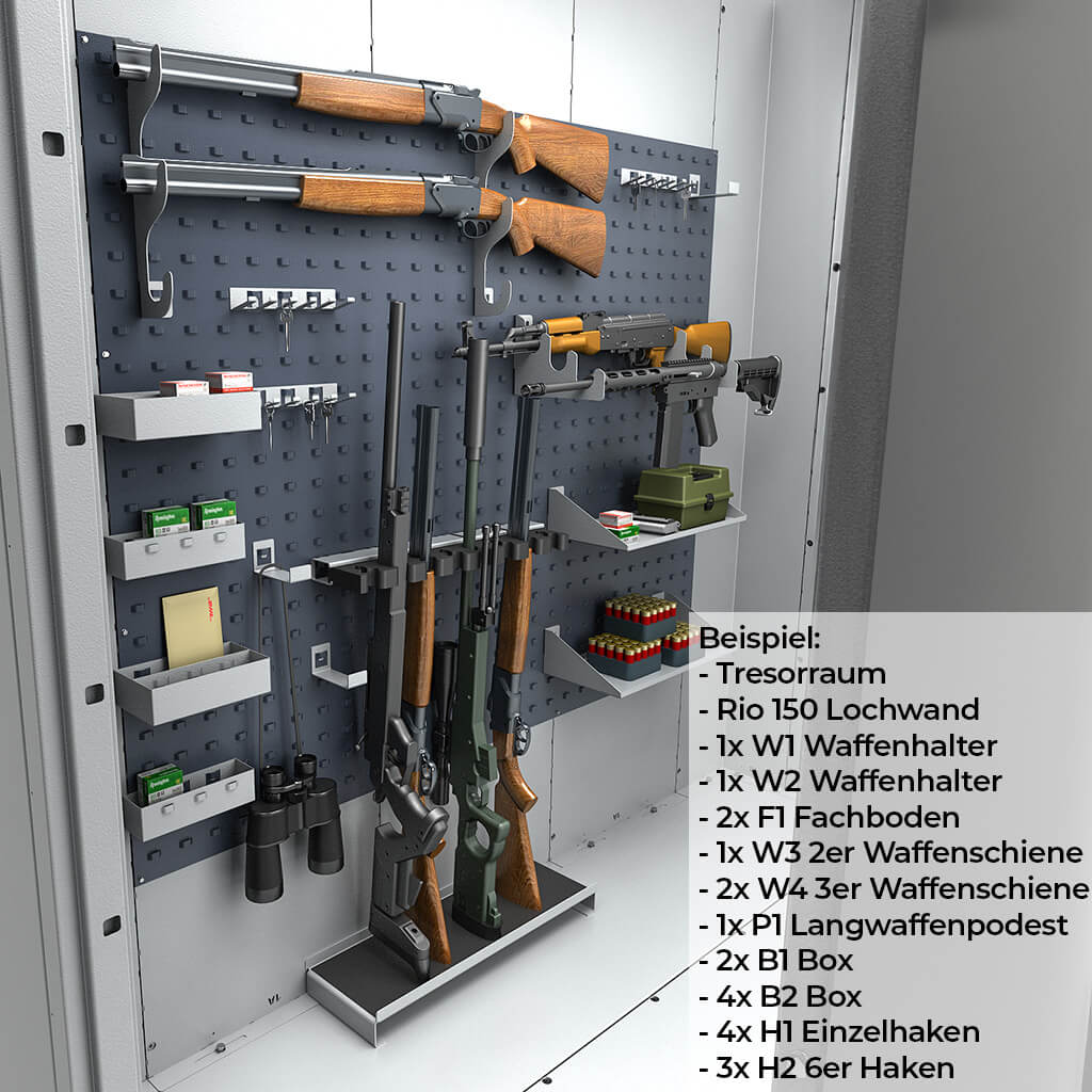 P1-4Rio| Podest für Langwaffen Rio