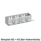 B2-4Rio | Aufbewahrungbox mit Lochsystem für Lochwand Rio