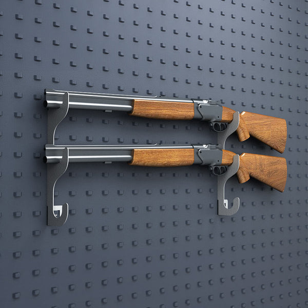 W1-4Rio| 3 Waffenhalter vertikal für Lochwand Rio
