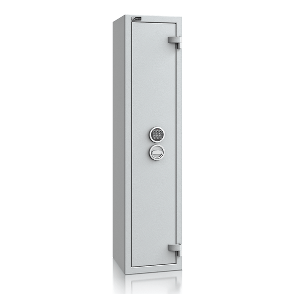 Santus 5-1 - Waffenschrank Klasse N/0 (EN1143-1) - (150 x 35 x 35cm) – Lichtgrau