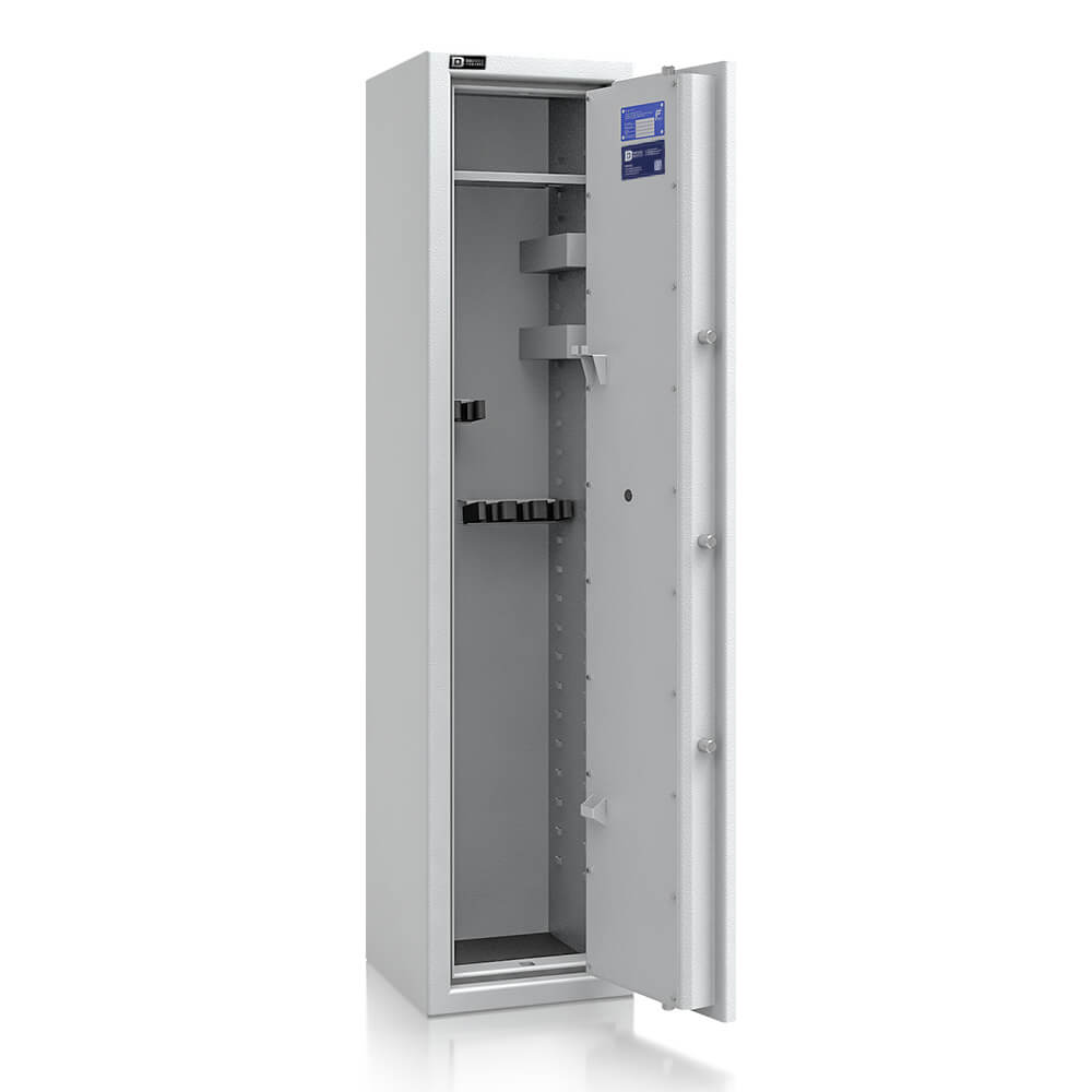 Santus 5-1 - Waffenschrank Klasse N/0 (EN1143-1) - (150 x 35 x 35cm), Widerstandsgrad N/0
