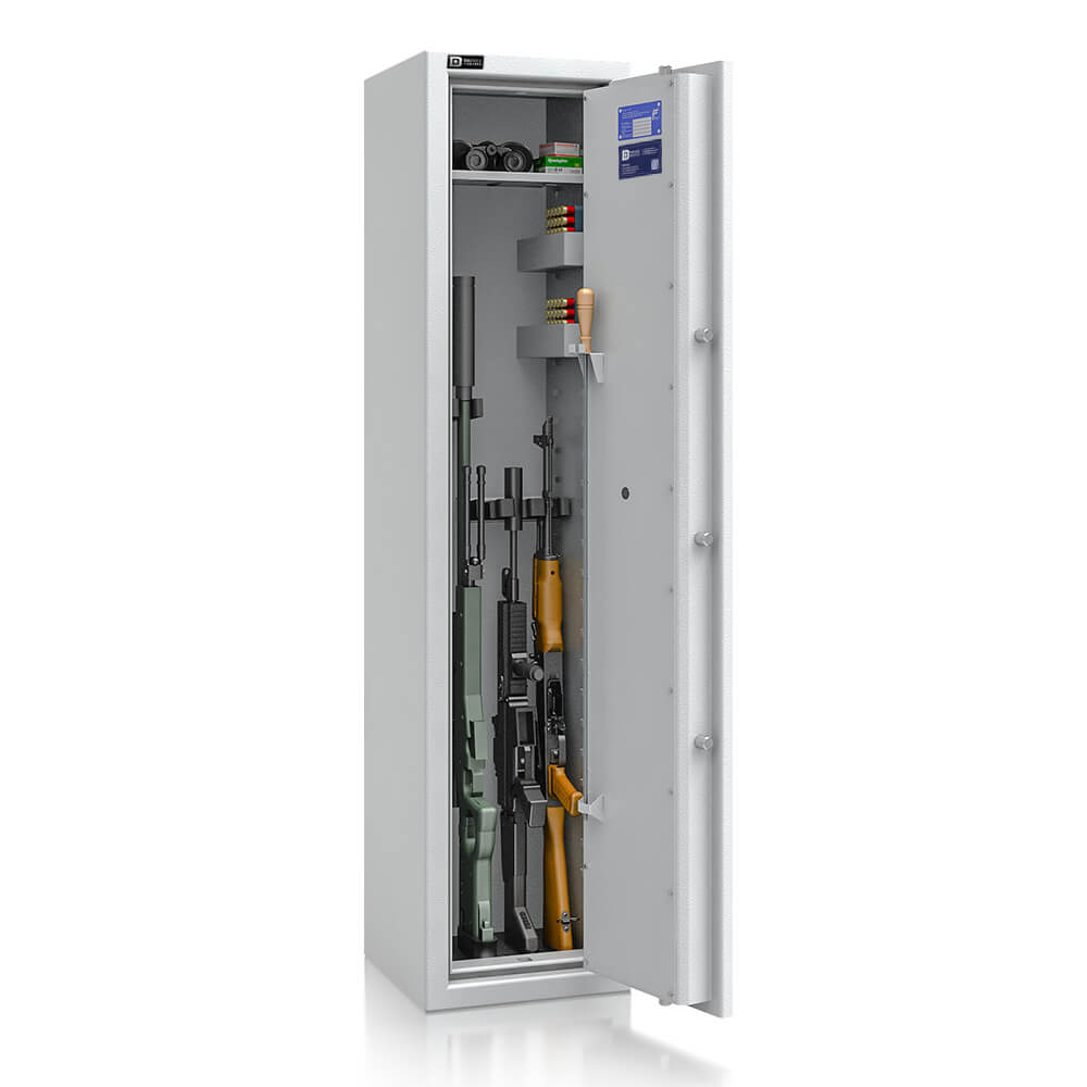 Santus 5-1 - Waffenschrank Klasse N/0 (EN1143-1) - (150 x 35 x 35cm), Widerstandsgrad N/0