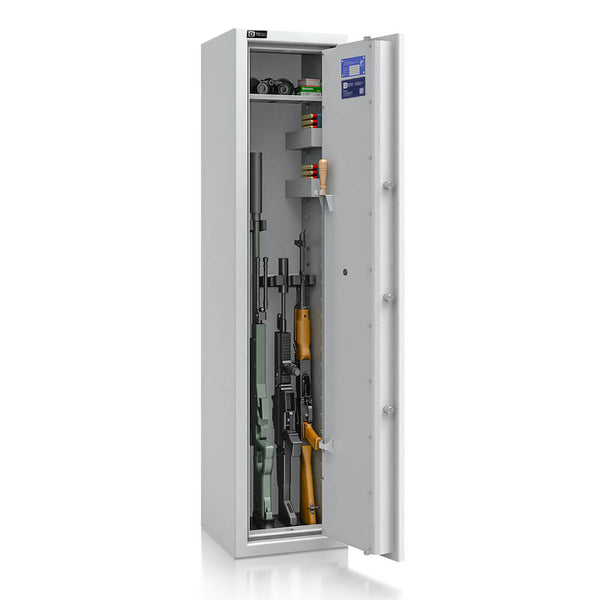Santus 5-1 - Waffenschrank Klasse N/0 (EN1143-1) - (150 x 35 x 35cm), Widerstandsgrad N/0