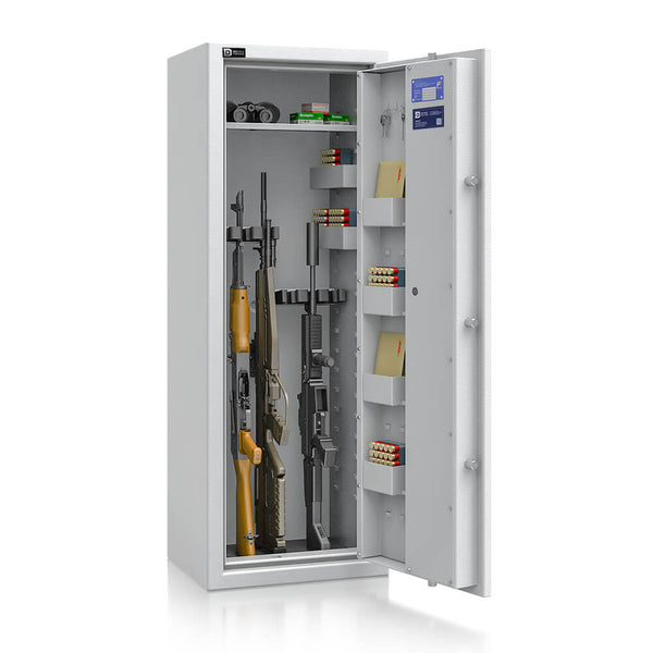 Santus 7 - Waffenschrank Klasse N/0 (EN1143-1) - (125 x 45 x 35cm), Widerstandsgrad N/0