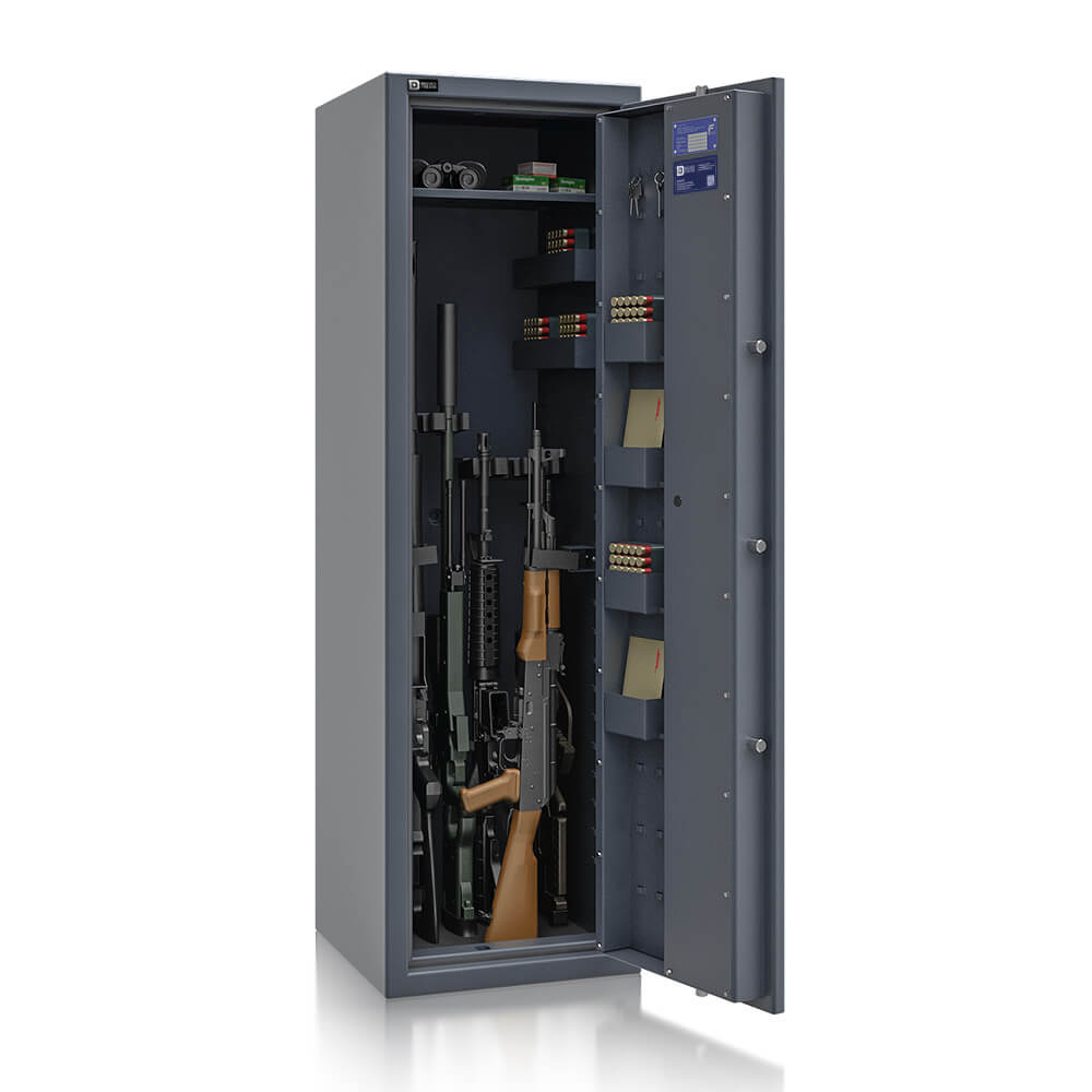 Santus 9 - Waffenschrank Klasse N/0 (EN1143-1) - (150 x 45 x 45cm), Widerstandsgrad N/0