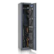 Santus 5-1 - Waffenschrank Klasse N/0 (EN1143-1) - (150 x 35 x 35cm), Widerstandsgrad N/0