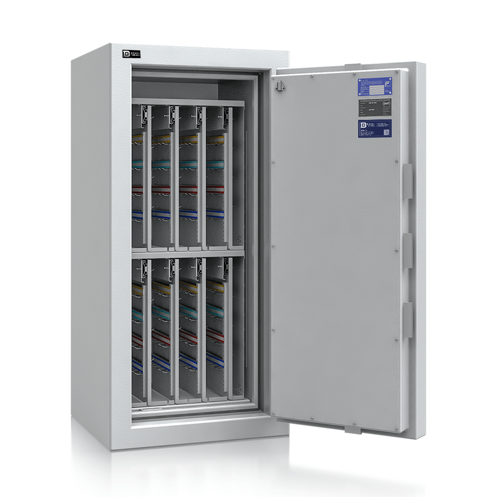 Saros 380-1 - Autoschlüssel-Tresor Grad 5 [EN 1143-1] für 384 Autoschlüssel - (125,6 x 60,6 x 52,5cm), Widerstandsgrad 5