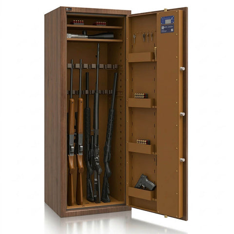 Veteris 16 - Holz-Waffenschrank (EN1143-1) - (150 x 55 x 45cm)
