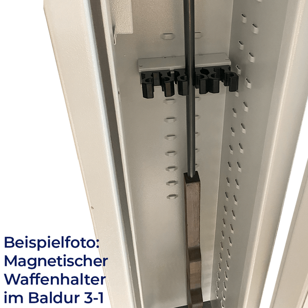 3x Vollgummi Waffenhalter Set (Ersetzt 3 Halter in Halterschiene)