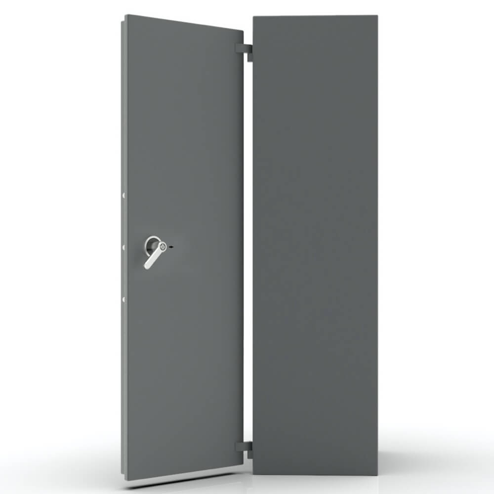Zelos 190 - feuerfester Dokumentenschrank (187 x 70 x 51cm), Sicherheitsstufe S1