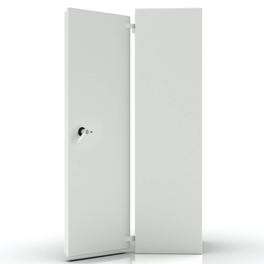 Zelos 190 - feuerfester Dokumentenschrank (187 x 70 x 51cm), Sicherheitsstufe S1