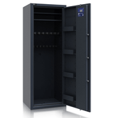 Zeus 16-2 - Waffenschrank Klasse N/0 (EN1143-1) - (150 x 55 x 45cm), Widerstandsgrad N/0