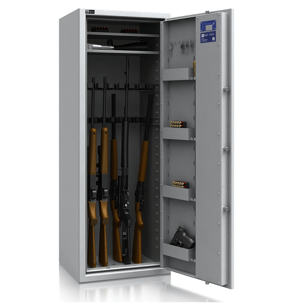 Zeus 16-2 - Waffenschrank Klasse N/0 (EN1143-1) - (150 x 55 x 45cm), Widerstandsgrad N/0