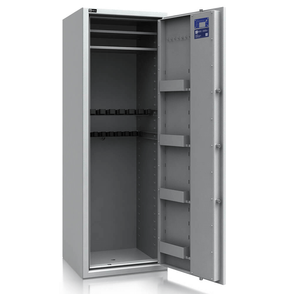 Zeus 16-2L - Waffenschrank Klasse N/0 (EN1143-1) - (160 x 55 x 50cm), Widerstandsgrad N/0