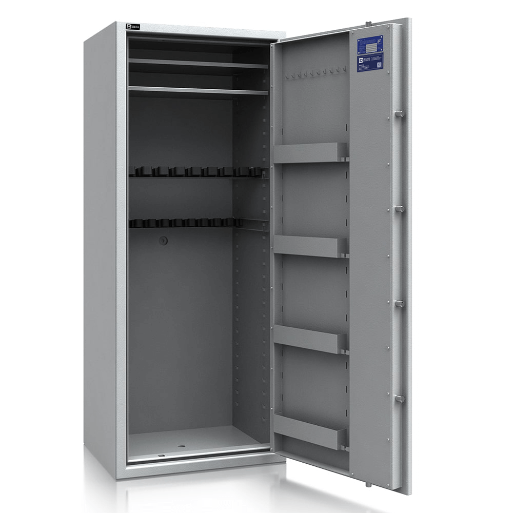 Zeus 18-2 - Waffenschrank Klasse N/0 (EN1143-1) - (160 x 60 x 50cm), Widerstandsgrad N/0