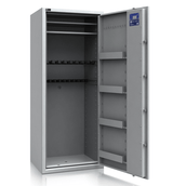 Zeus 18-2 - Waffenschrank Klasse N/0 (EN1143-1) - (160 x 60 x 50cm), Widerstandsgrad N/0