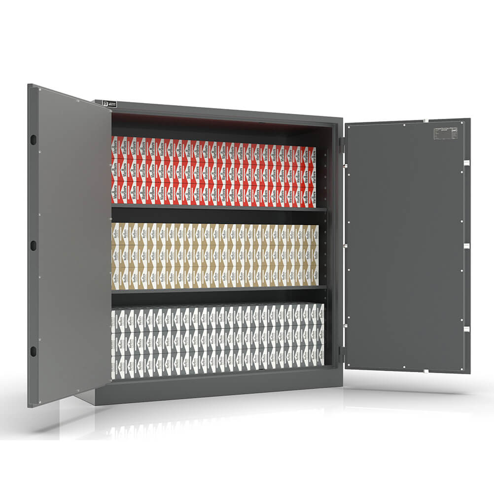 Zibo 120 Plus - Tresor für Handy's - S1 [EN 14450] - (120 x 115 x 50cm), Sicherheitsstufe S1