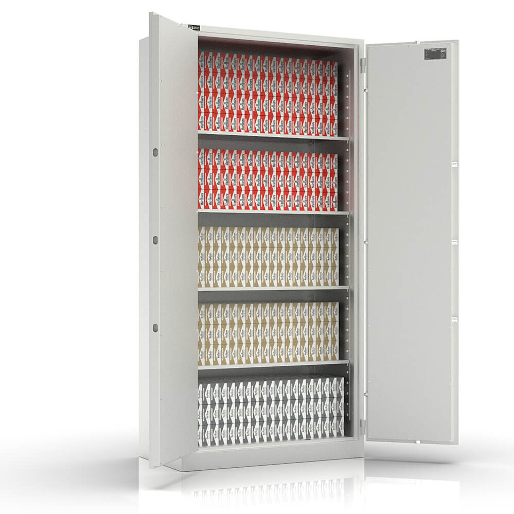 Zibo 195 - Tresor für Handy's - S1 [EN 14450] - (195 x 93 x 50cm), Sicherheitsstufe S1