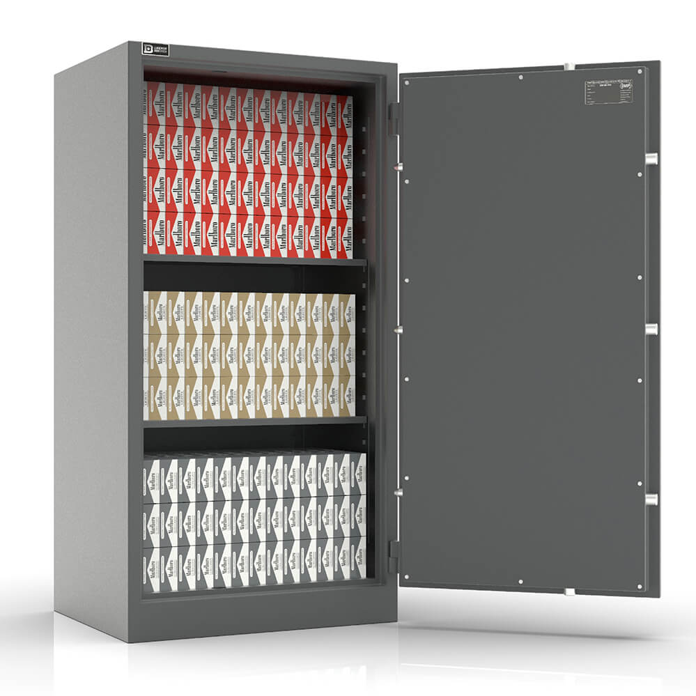 Zibo 120 - Tresor für Handy's - S1 [EN 14450] - (123 x 65 x 50cm), Sicherheitsstufe S1