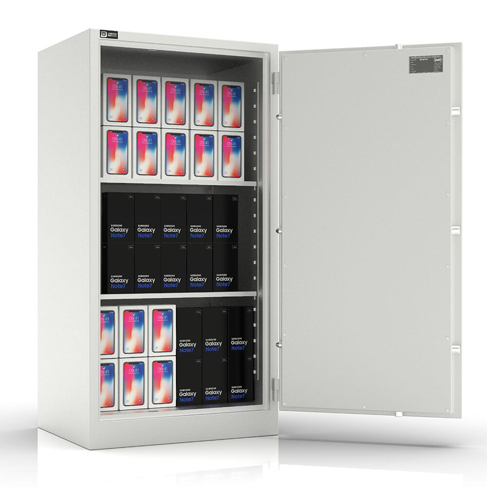 Zibo 120 - Tresor für Handy's - S1 [EN 14450] - (123 x 65 x 50cm), Sicherheitsstufe S1