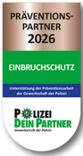 Präventionspartner Einbruchschutz Siegel