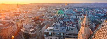 Skyline von Wien mit Stephansdom – Bremer Tresor liefert, montiert und wartet Tresore in Wien und Umgebung.