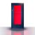 Dalia - Waffenschrank mit Glas Klasse 0 (EN1143) - (180 x 84 x 45cm)