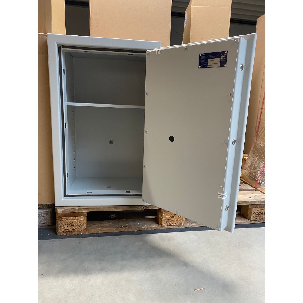 Aton 80 - Tresor Grad 1 (EN1143-1) (EN1143-1) - (80 x 50 x 42cm)-Lichtgrau-Doppelbartschloss Einzelstück