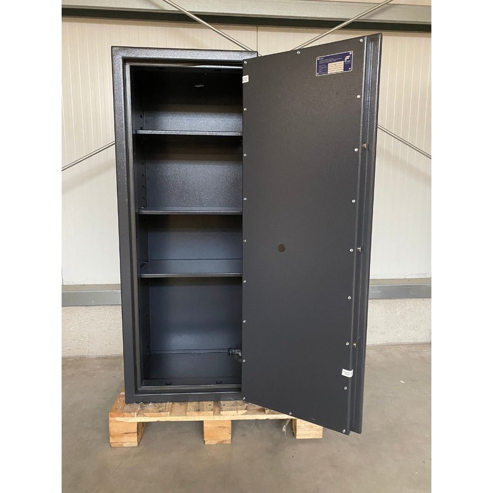 Aton 130 - Tresor Grad 1 (EN1143-1) (EN1143-1) - (130 x 50 x 42cm)-Graphitgrau-Doppelbartschloss Einzelstück