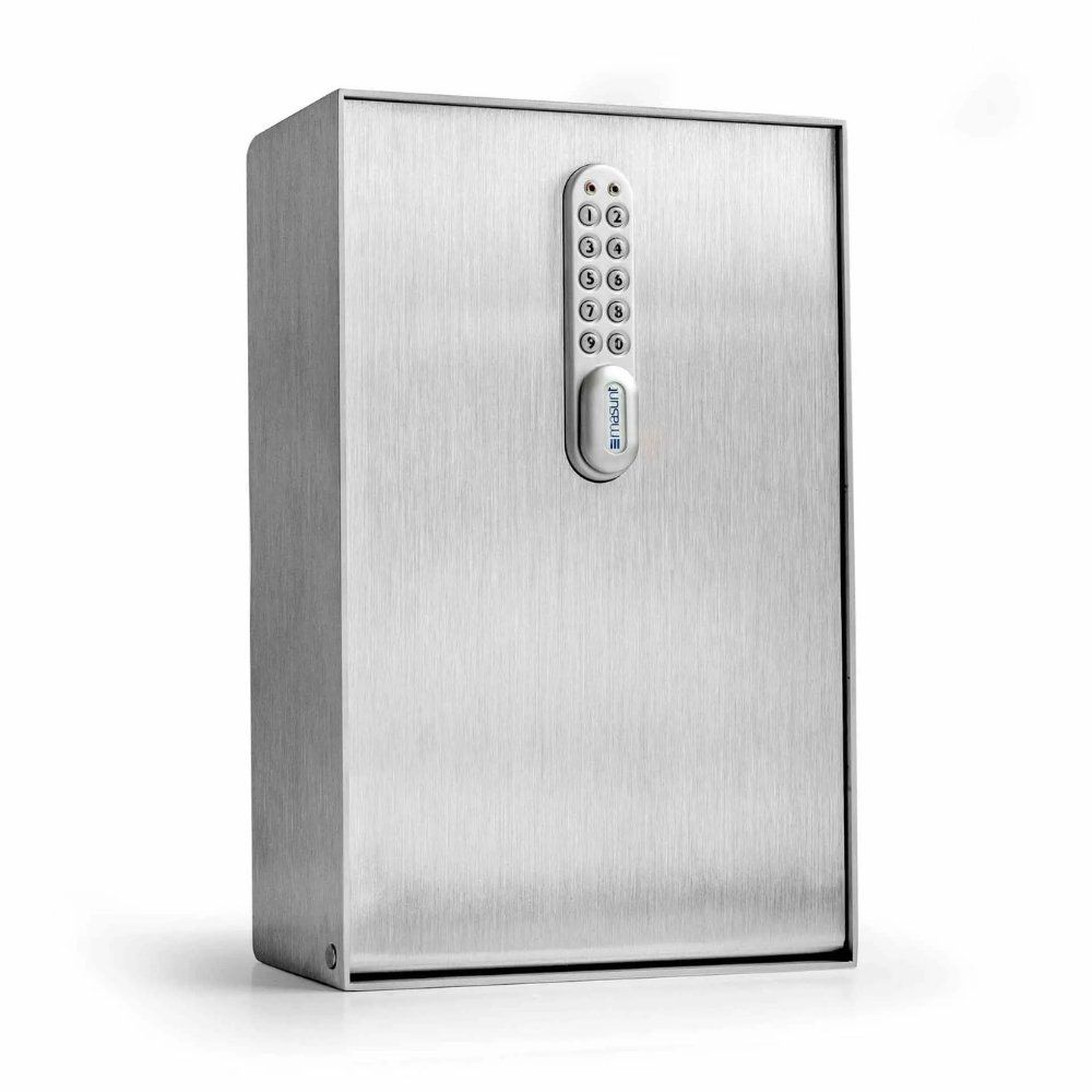 masunt Schlüsseltresor XL 2125 E Code (17,9 x 13,8 x 8,9cm)