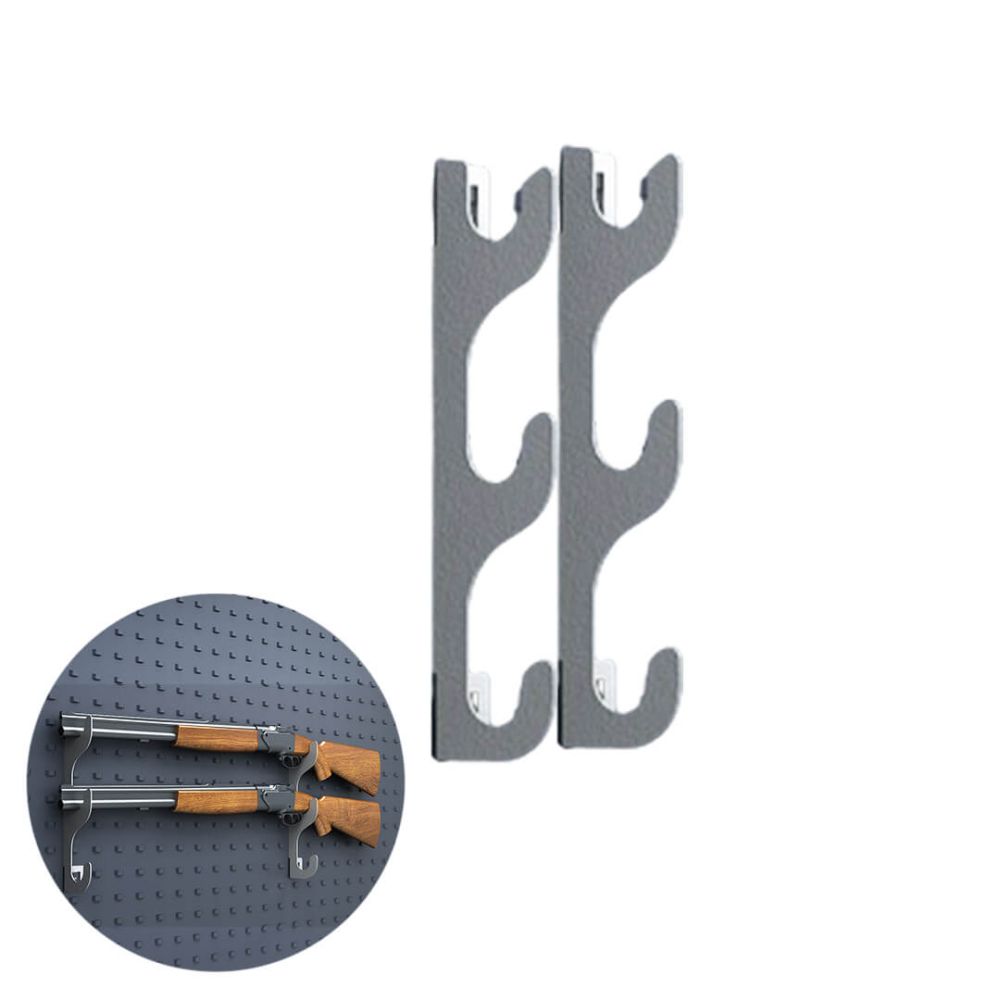 W1-4Rio| 3 Waffenhalter vertikal für Lochwand Rio