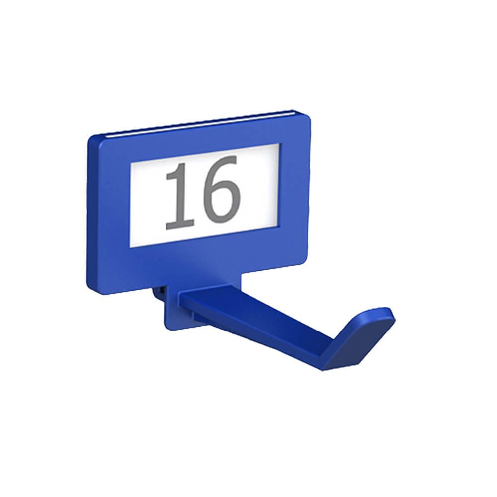 10x Haken blau (30mm)