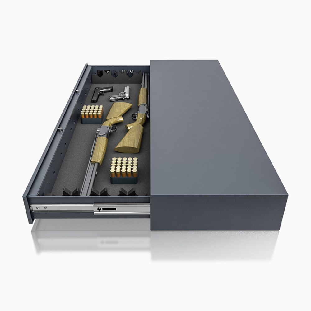 Varex 135 - Waffenschrank Schublade Sicherheitsstufe S1 - (17,5 x 135 x 50)