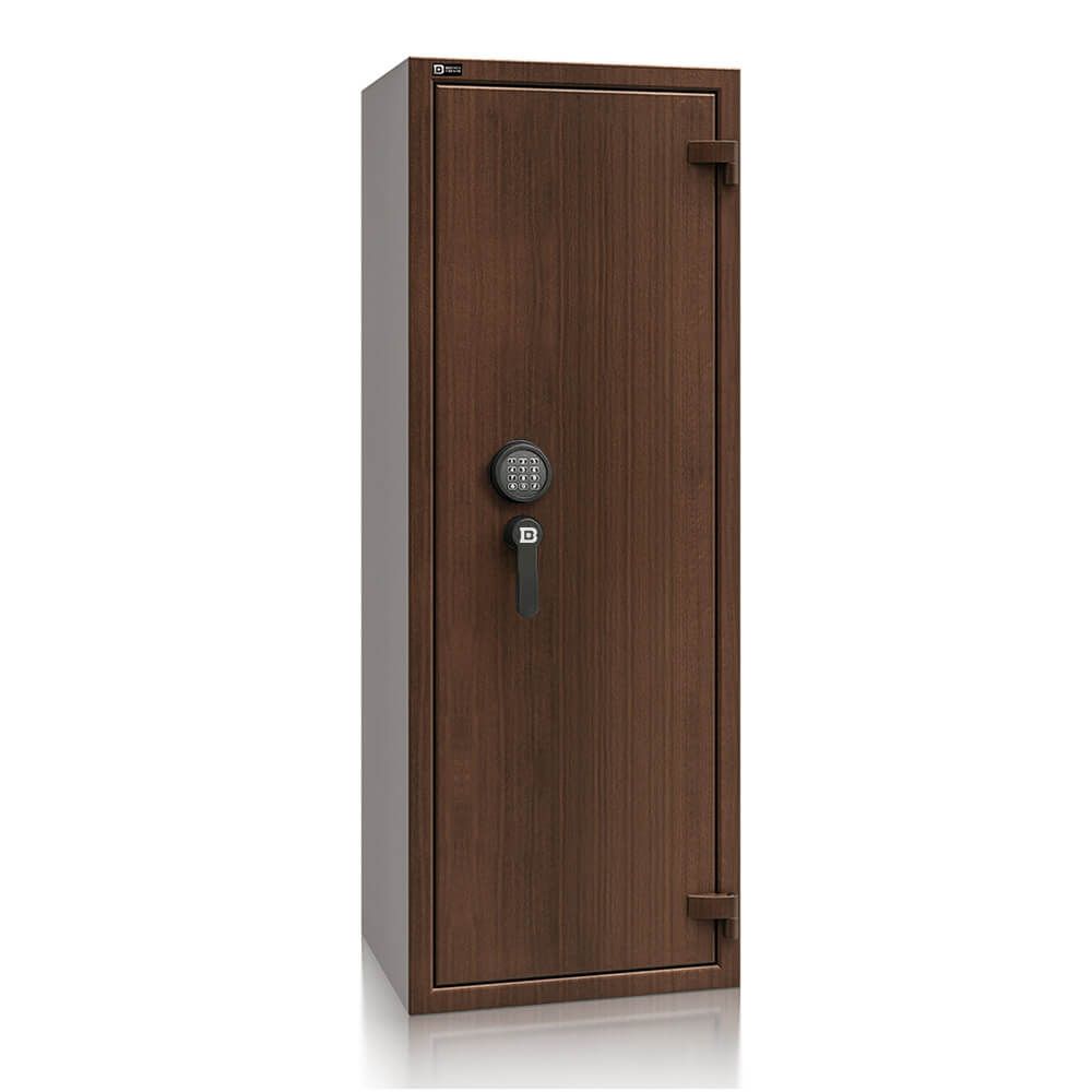 Veteris 16 Walnuss - Holz-Waffenschrank (EN1143-1) - (150 x 55 x 45cm)